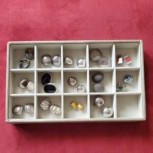 Sterling Silver Clip On Earrings